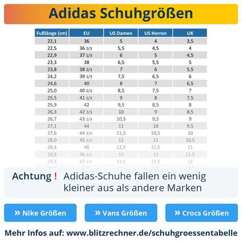 adidas schuhe größe in cm|adidas schuhe größen.